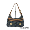 LOUIS VUITTON Monogram Denim Baggy PM M95049 Shoulder bag