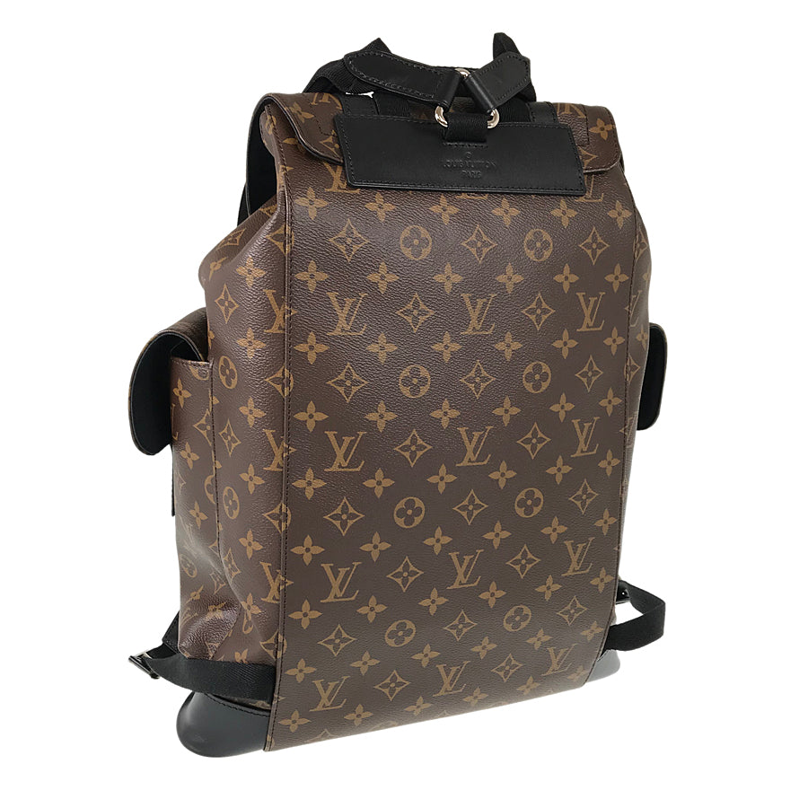 LOUIS VUITTON Monogram Macassar Christopher MM M43735 Backpack