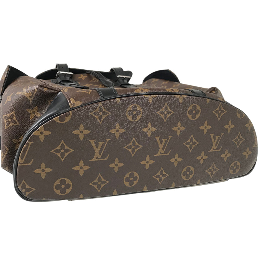 LOUIS VUITTON Monogram Macassar Christopher MM M43735 Backpack