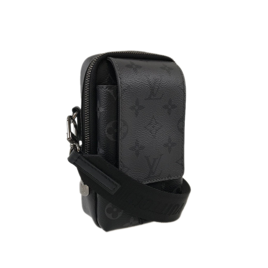 LOUIS VUITTON Monogram Eclipse Reverse Double Phone Pouch M81321 Shoulder bag