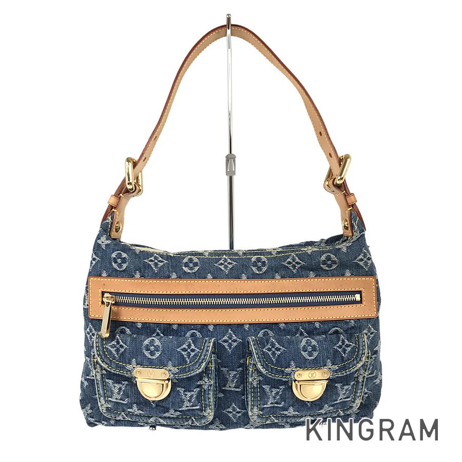 LOUIS VUITTON Monogram Denim Baggy PM M95049 Shoulder bag