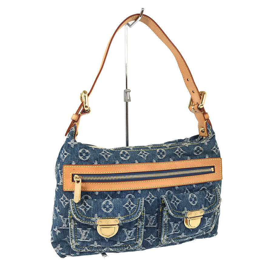 LOUIS VUITTON Monogram Denim Baggy PM M95049 Shoulder bag