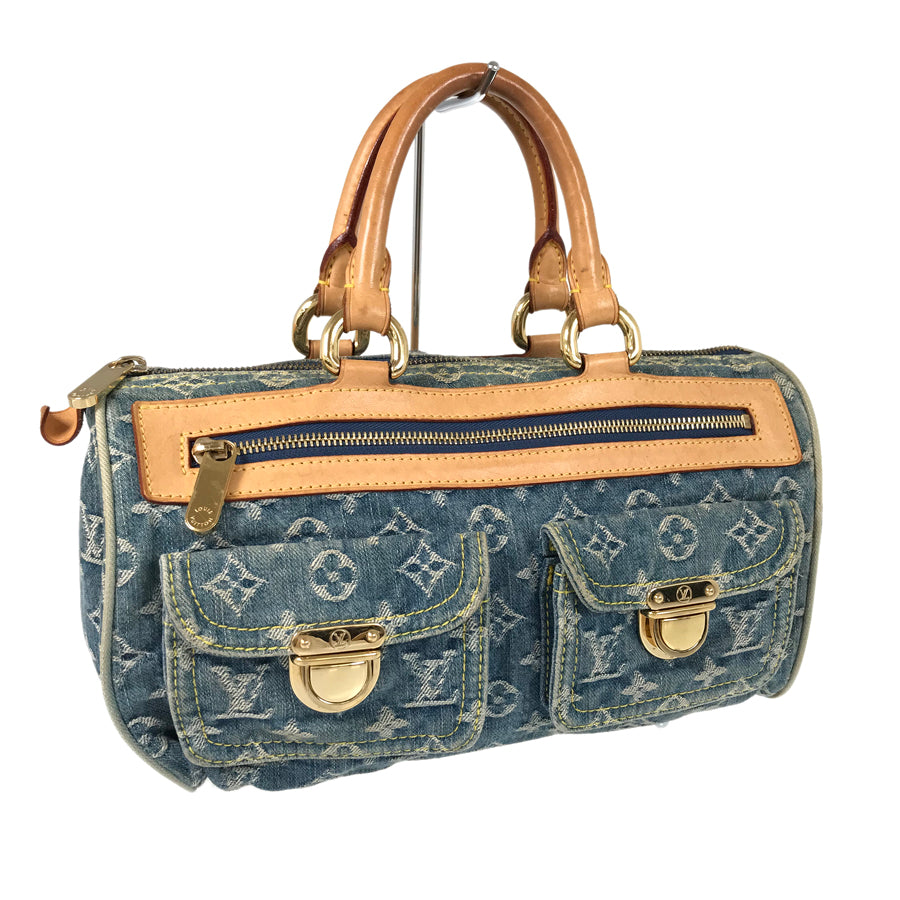 LOUIS VUITTON Monogram Denim Neo Speedy M95019 Hand bag