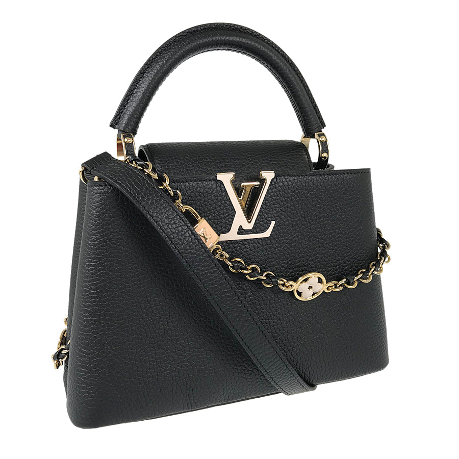 LOUIS VUITTON Taurillon Leather Capucines BB M23950 Hand bag
