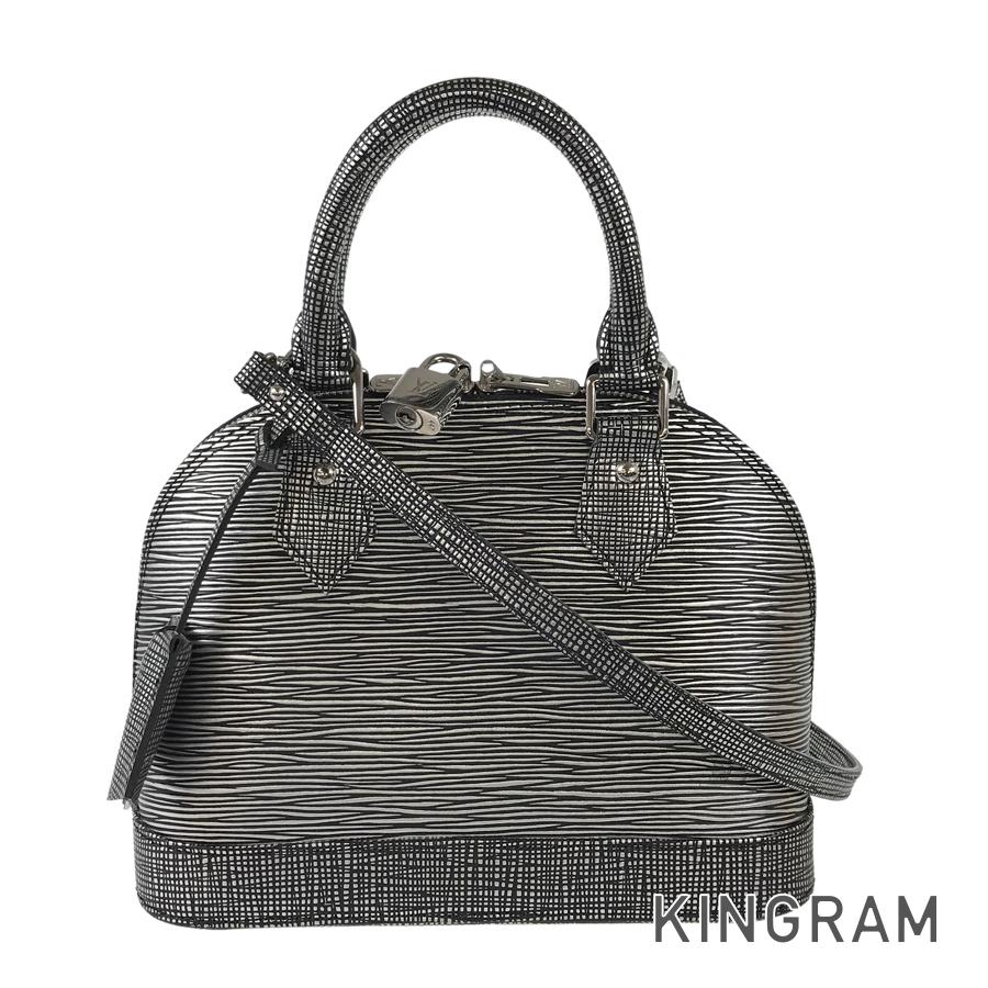 LOUIS VUITTON Epi Platine Alma BB M54827 Hand bag