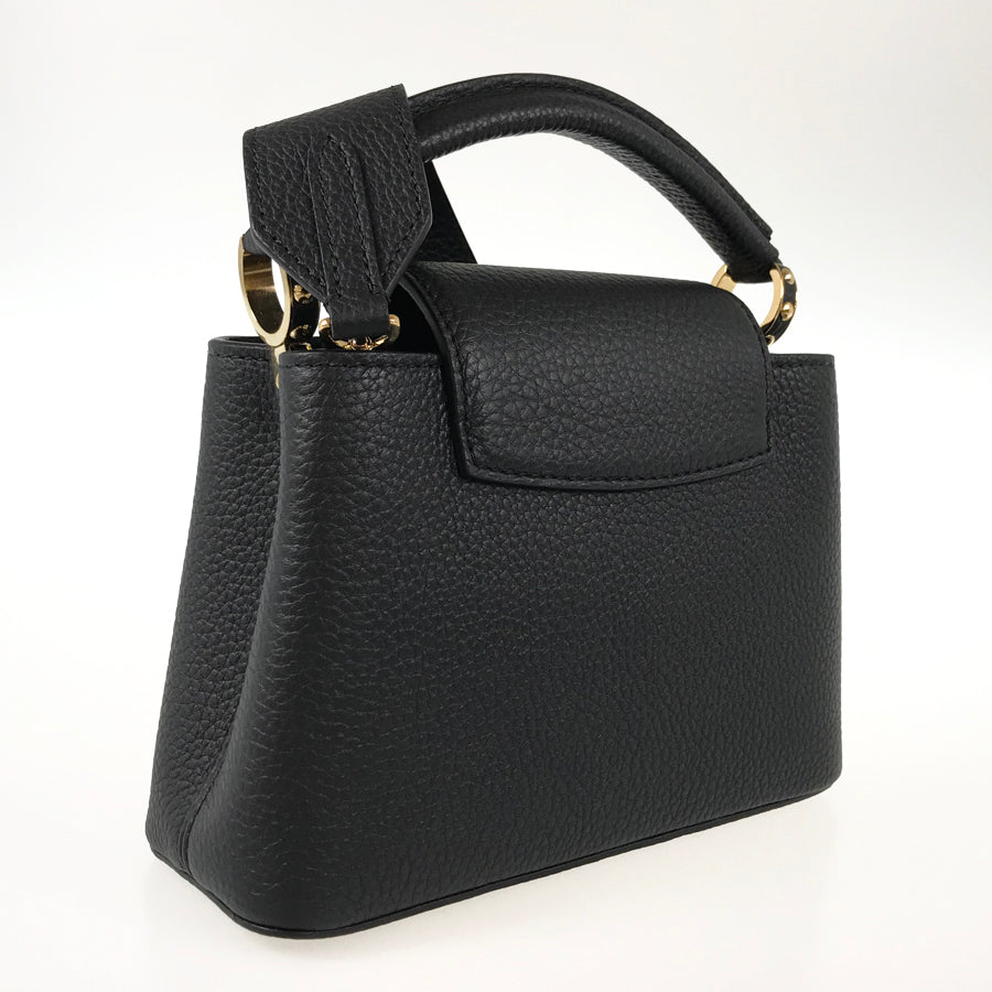 LOUIS VUITTON Taurillon Leather Capucines MINI M56071 Hand bag