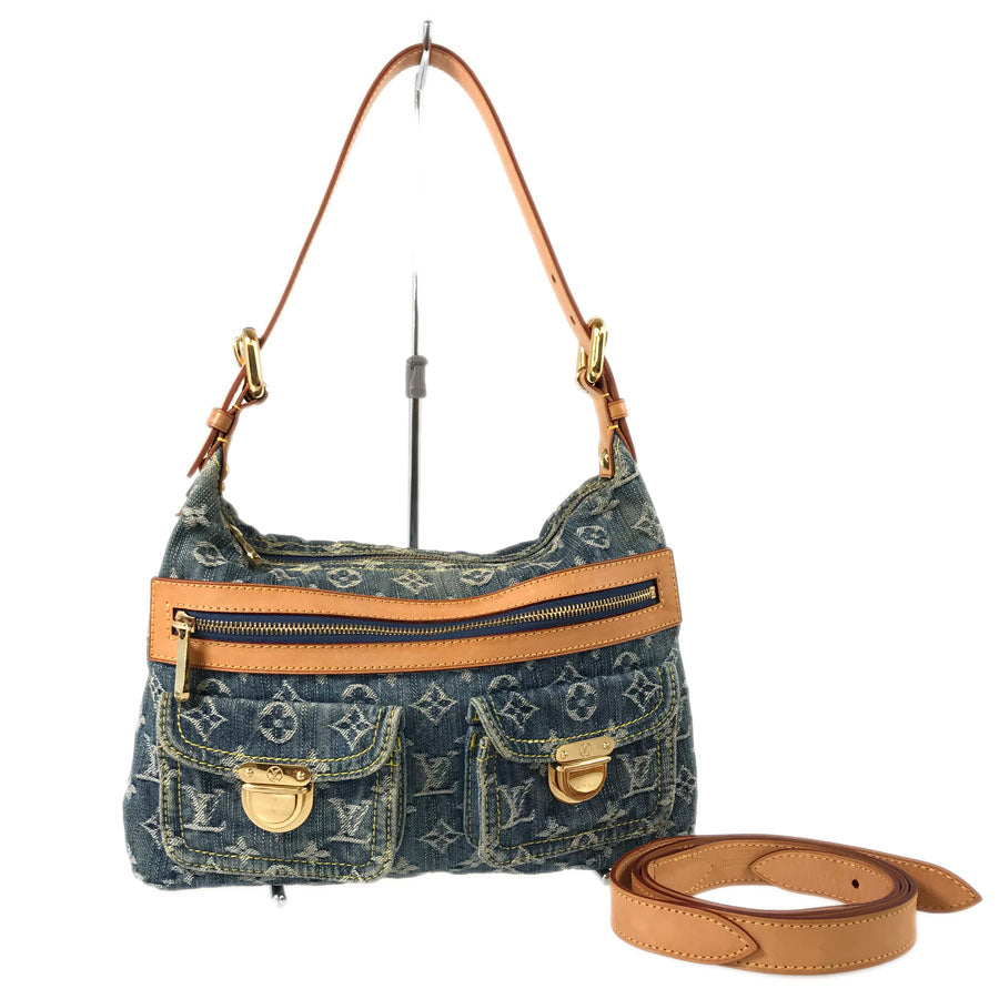 LOUIS VUITTON Monogram Denim Baggy PM M95049 Shoulder bag