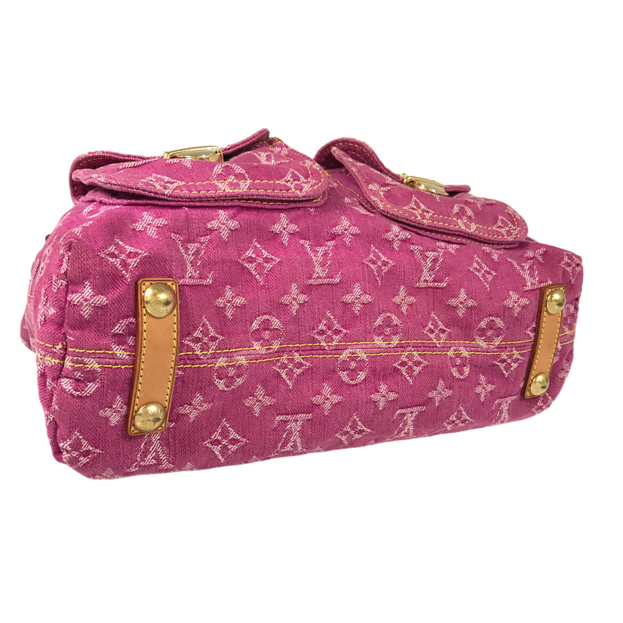 LOUIS VUITTON Monogram Denim Baggy GM M95210 Shoulder bag