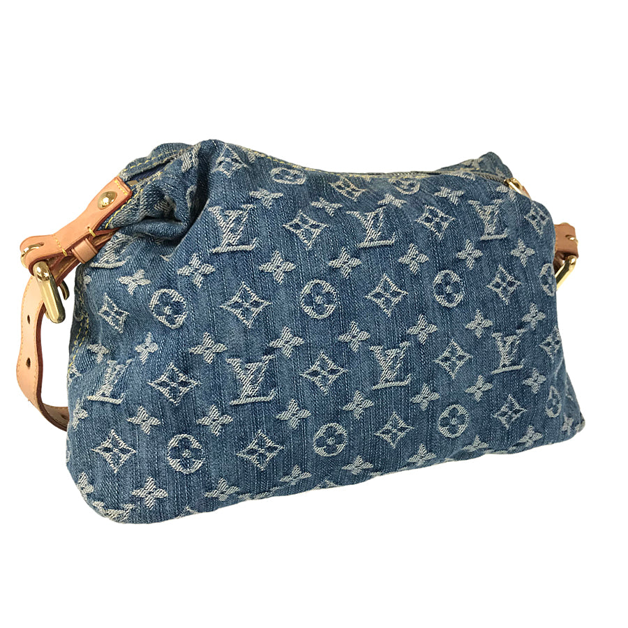 LOUIS VUITTON Monogram Denim Baggy PM M95049 Shoulder bag