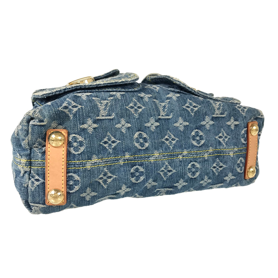 LOUIS VUITTON Monogram Denim Baggy PM M95049 Shoulder bag
