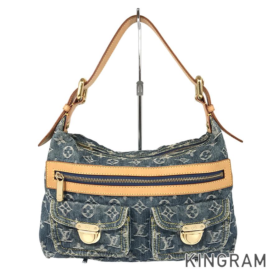 LOUIS VUITTON Monogram Denim Baggy PM M95049 Shoulder bag