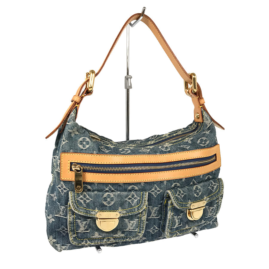 LOUIS VUITTON Monogram Denim Baggy PM M95049 Shoulder bag
