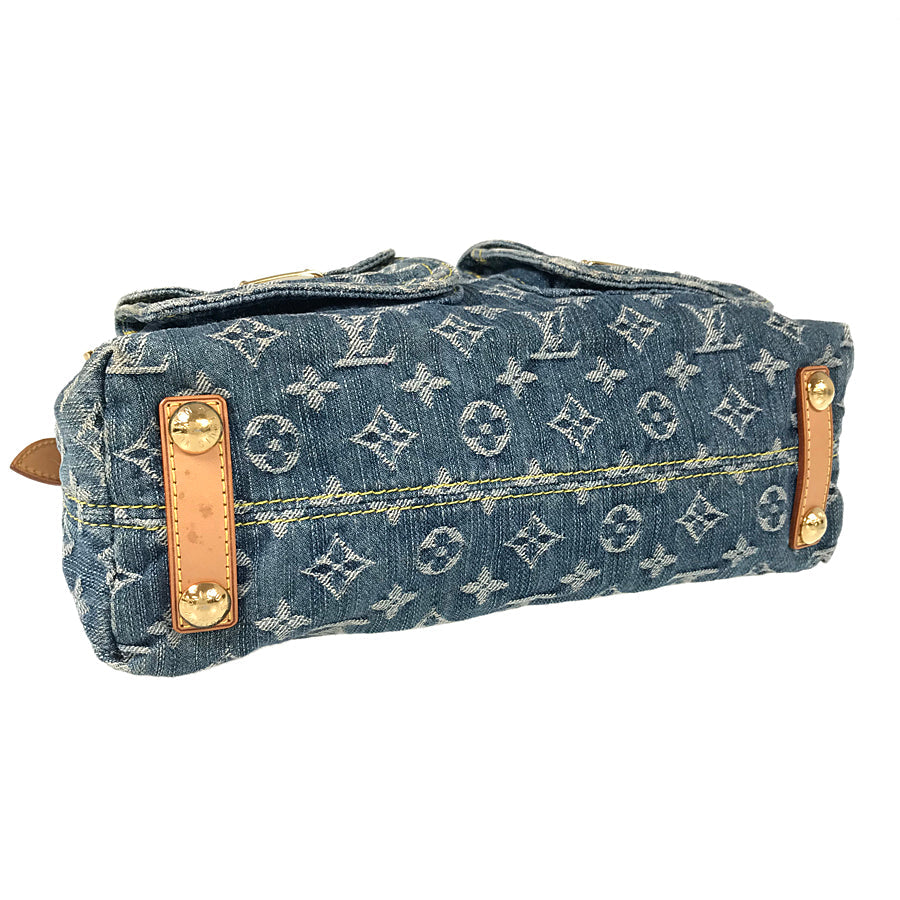LOUIS VUITTON Monogram Denim Baggy PM M95049 Shoulder bag