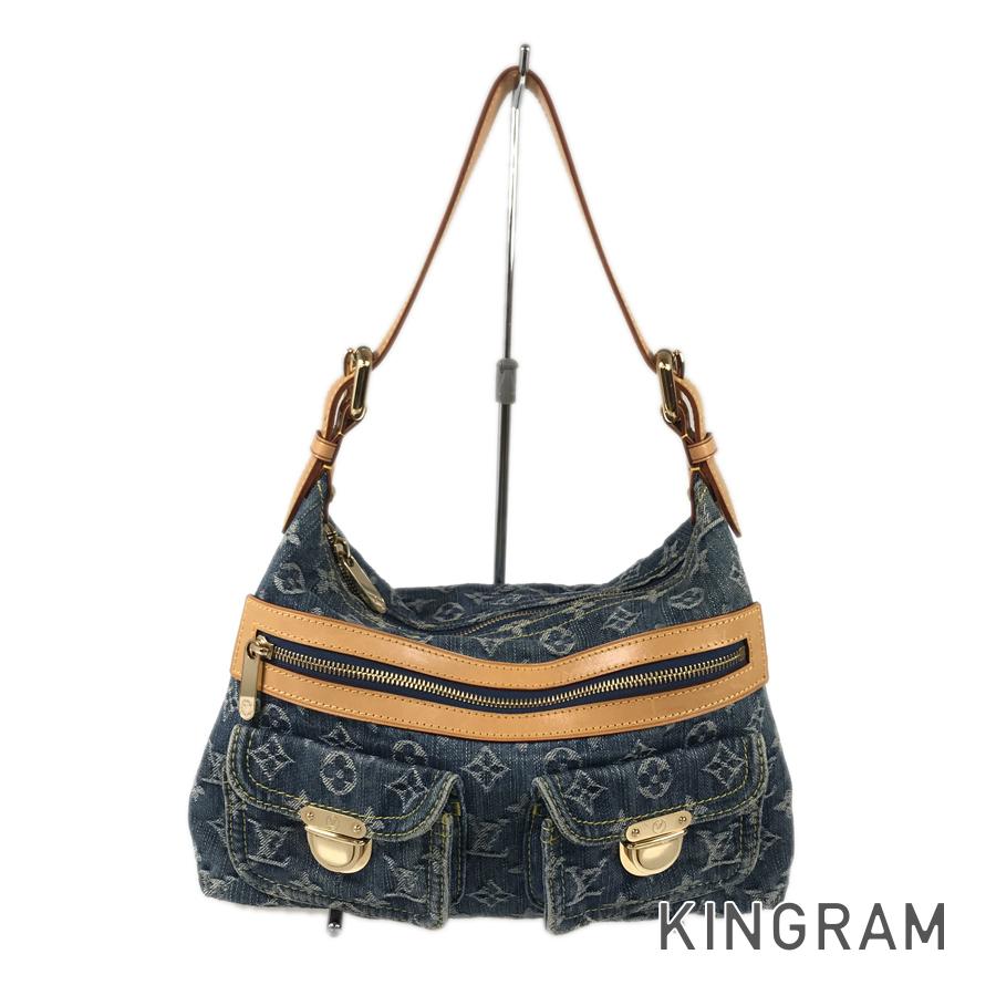 LOUIS VUITTON Monogram Denim Baggy PM M95049 Shoulder bag