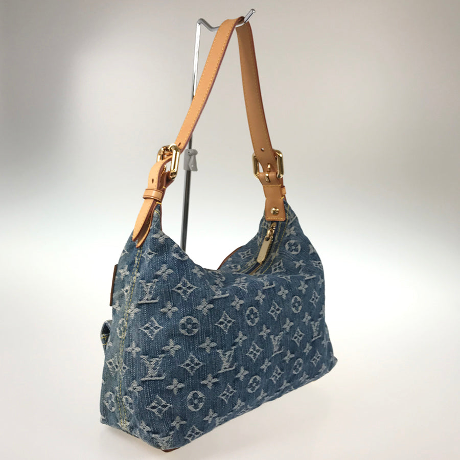 LOUIS VUITTON Monogram Denim Baggy PM M95049 Shoulder bag