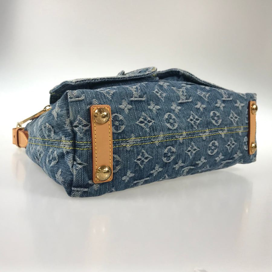 LOUIS VUITTON Monogram Denim Baggy PM M95049 Shoulder bag