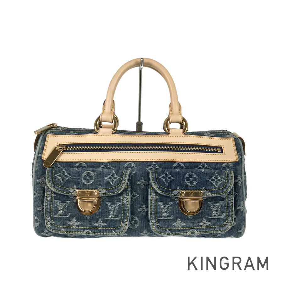 LOUIS VUITTON Monogram Denim Neo Speedy M95019 Hand bag