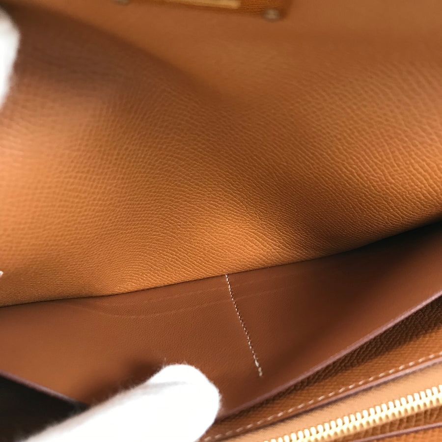 HERMES Kelly Wallet Long wallet Folding cover lid