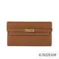 HERMES Kelly Wallet Long wallet Folding cover lid