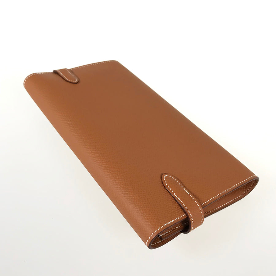 HERMES Kelly Wallet Long wallet Folding cover lid