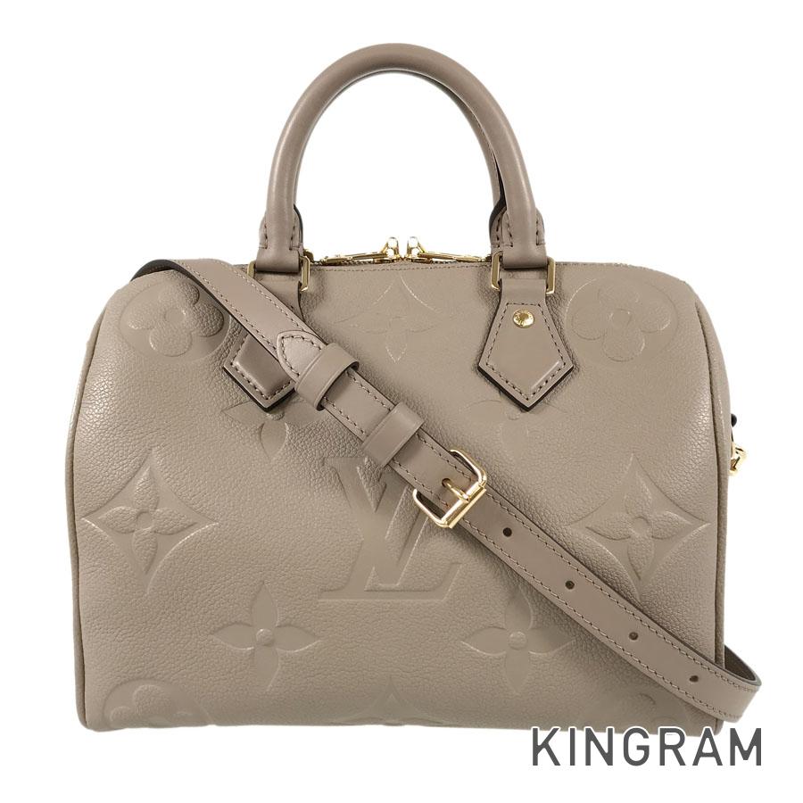 LOUIS VUITTON Monogram Empreinte Speedy Bandouliere 25 M59273 Hand bag