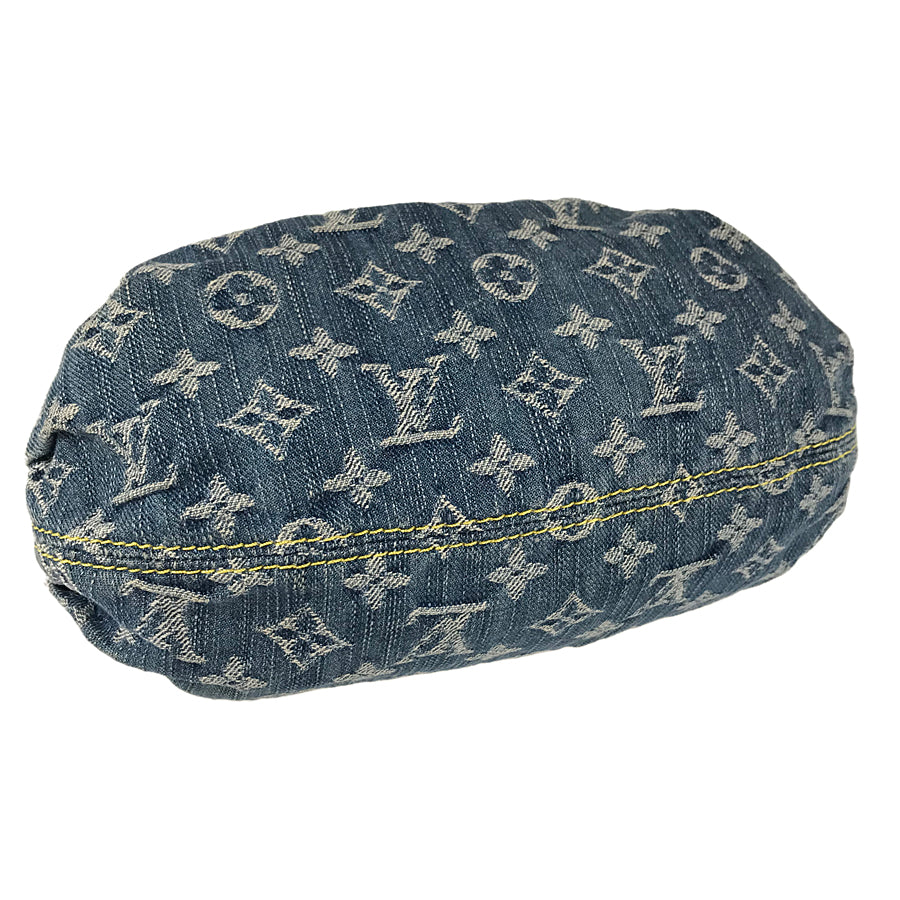 LOUIS VUITTON Monogram Denim Pleaty M95020 Hand bag