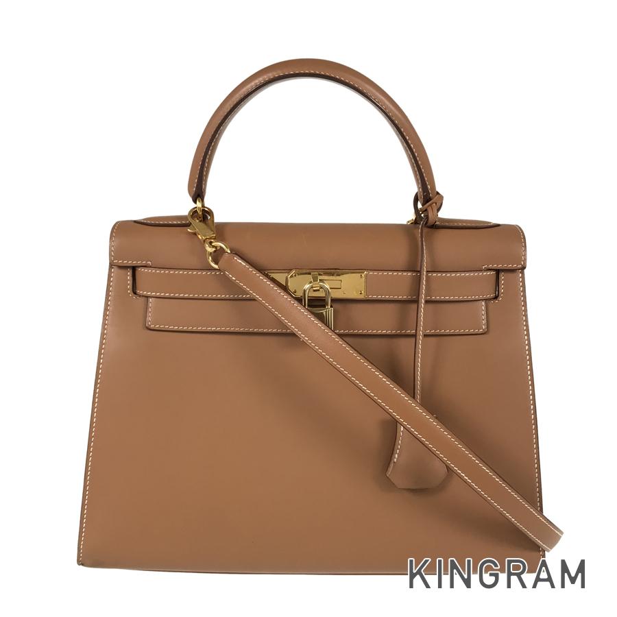 HERMES Kelly 28 Hand bag