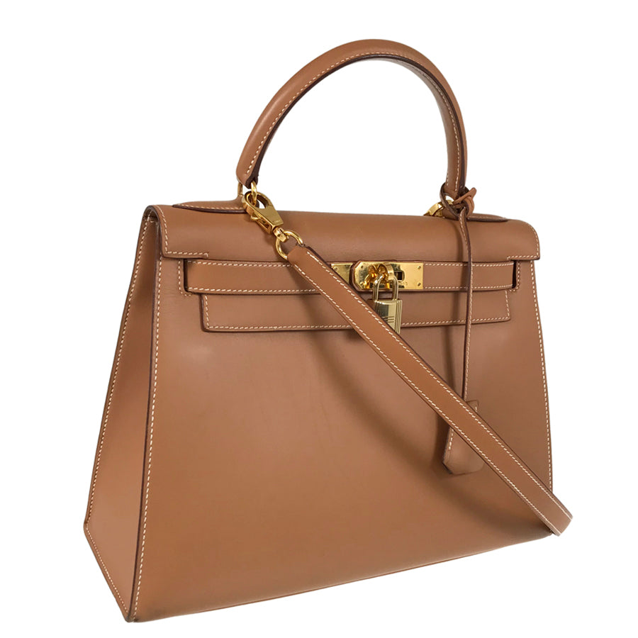 HERMES Kelly 28 Hand bag