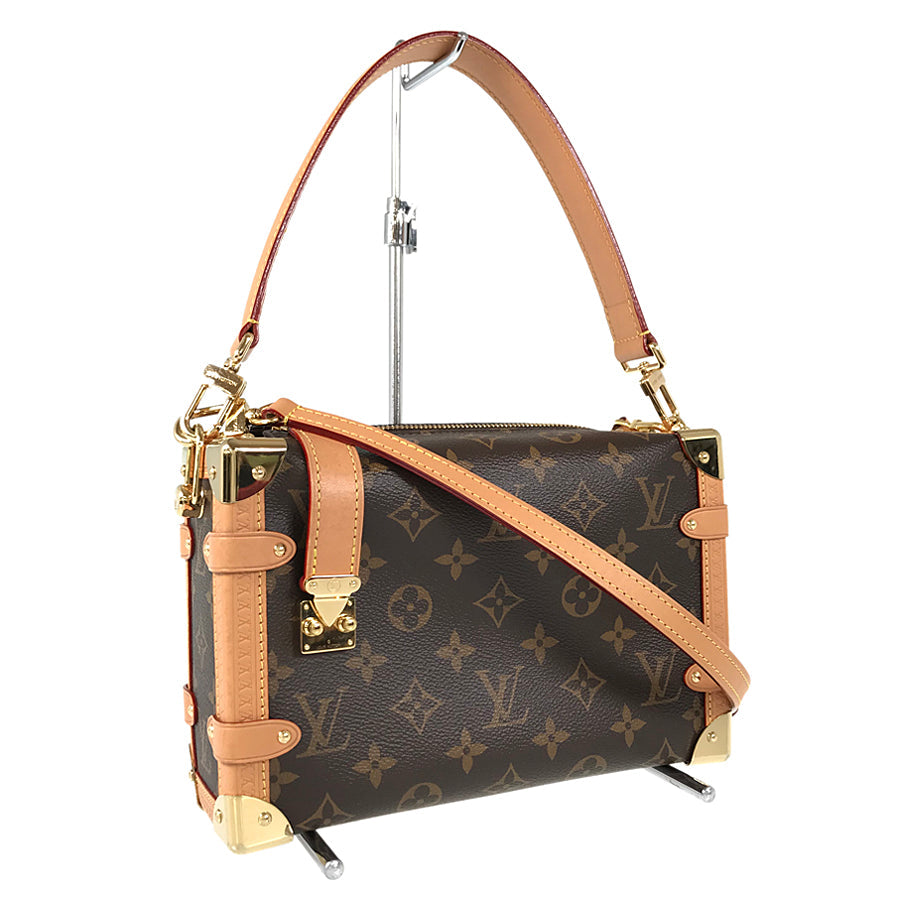 LOUIS VUITTON Monogram Side Trunk MM M46358 Shoulder bag