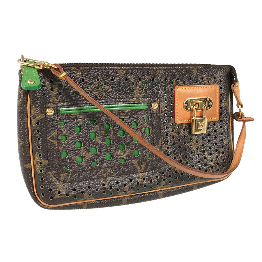 LOUIS VUITTON Monogram Perfo Pochette Accessoires M95184 Pouch
