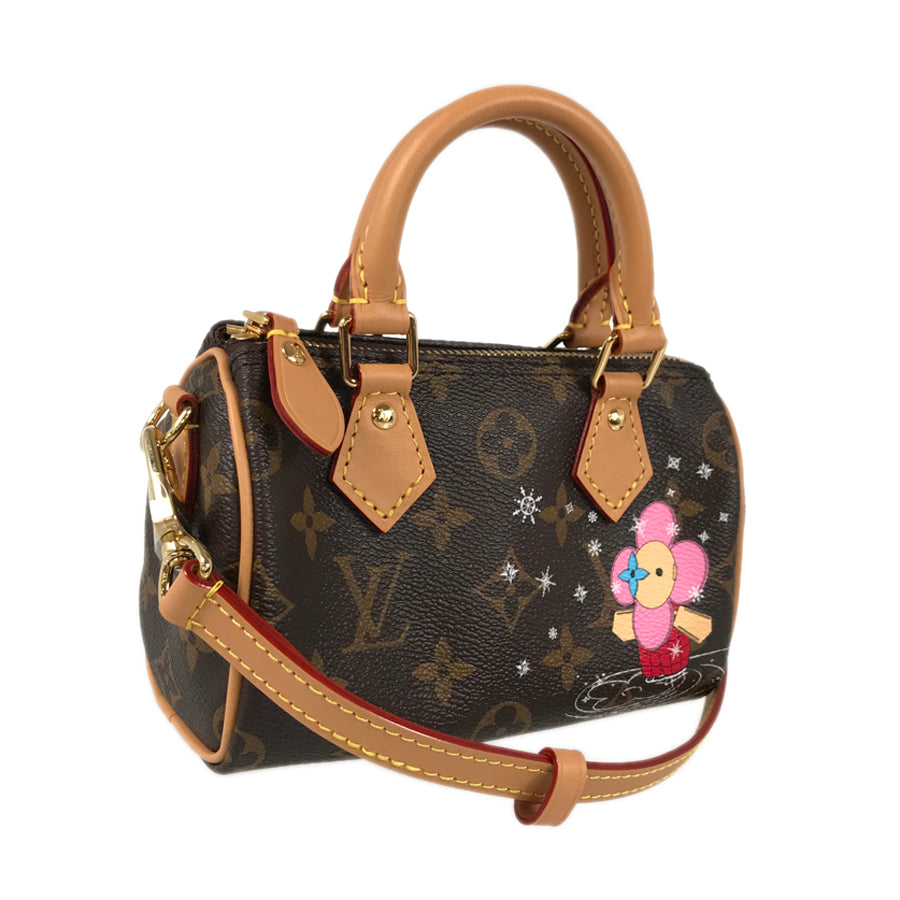 LOUIS VUITTON Monogram Nano Speedy M82624 Hand bag