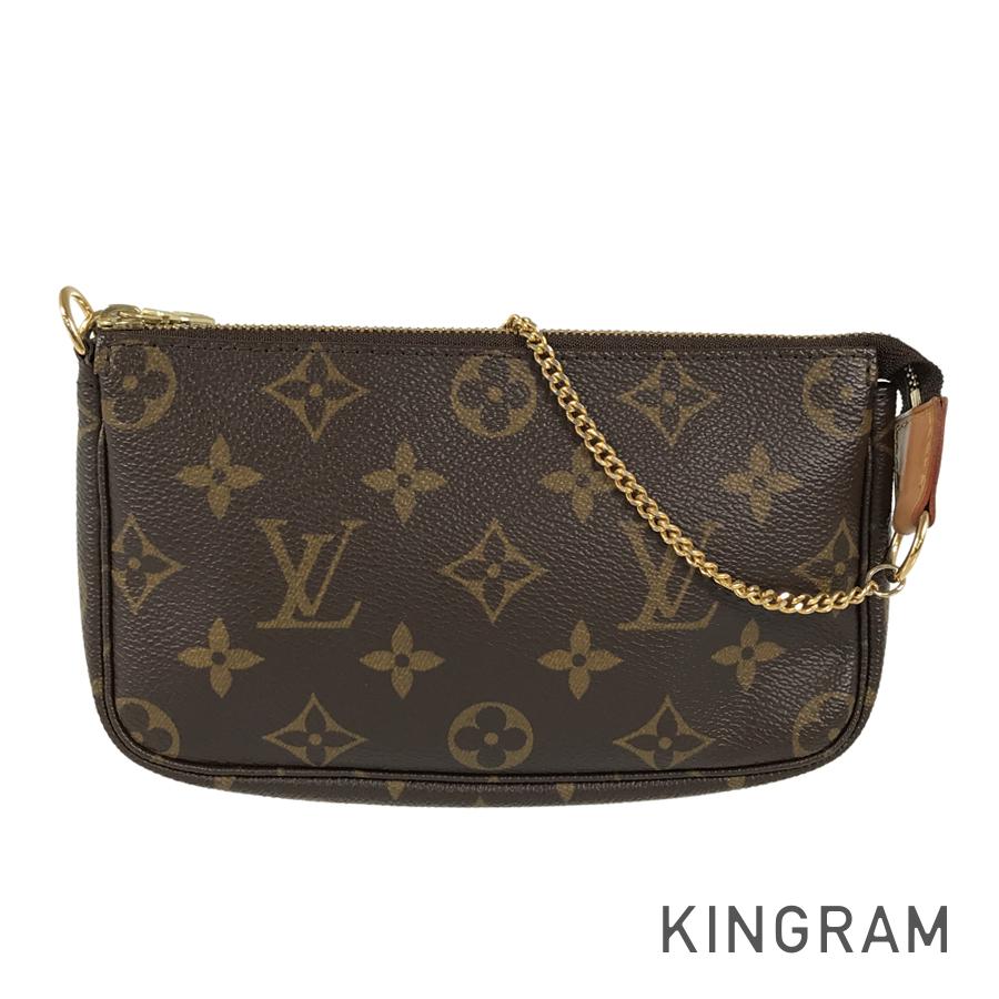 LOUIS VUITTON Monogram Mini Pochette Accessoire M58009 Pouch