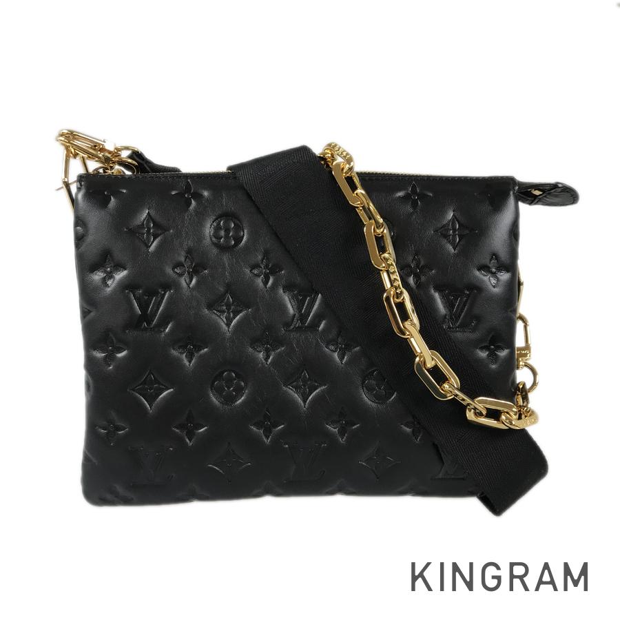 LOUIS VUITTON Monogram Embossed Coussin PM M57790 Shoulder bag