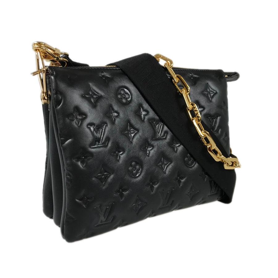LOUIS VUITTON Monogram Embossed Coussin PM M57790 Shoulder bag