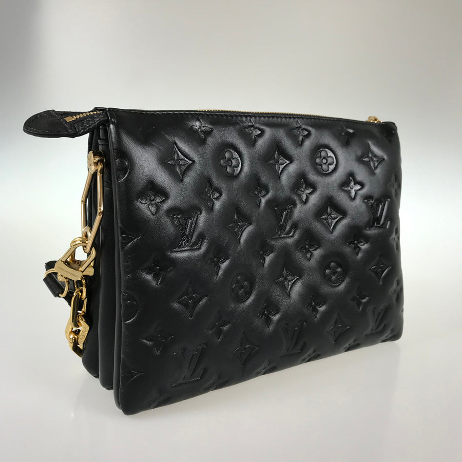 LOUIS VUITTON Monogram Embossed Coussin PM M57790 Shoulder bag