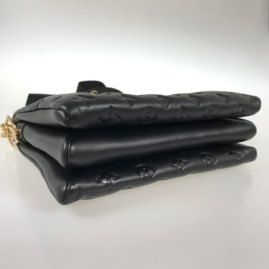 LOUIS VUITTON Monogram Embossed Coussin PM M57790 Shoulder bag