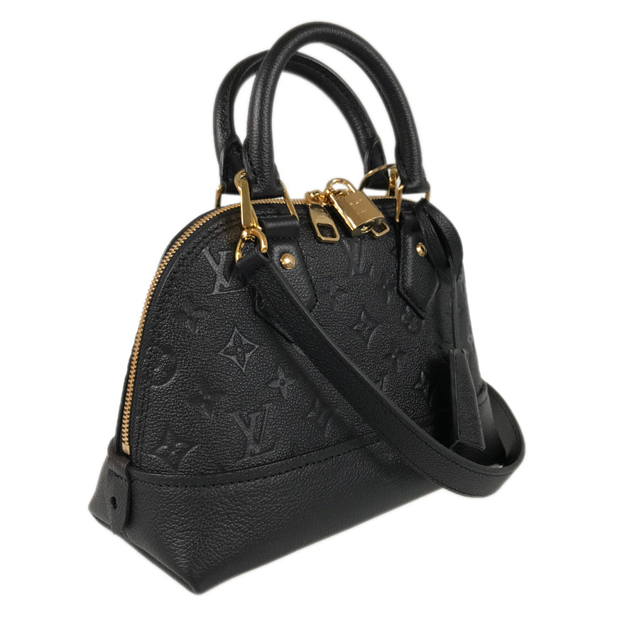 LOUIS VUITTON Monogram Empreinte Neo Alma BB M44829 Hand bag