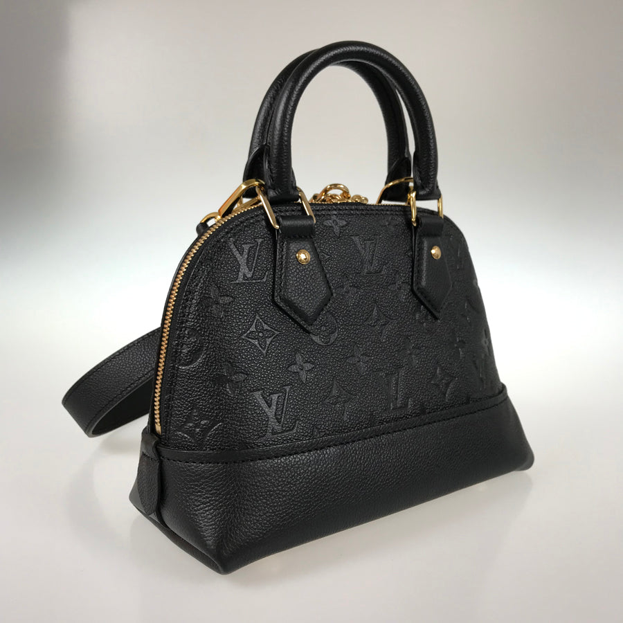 LOUIS VUITTON Monogram Empreinte Neo Alma BB M44829 Hand bag