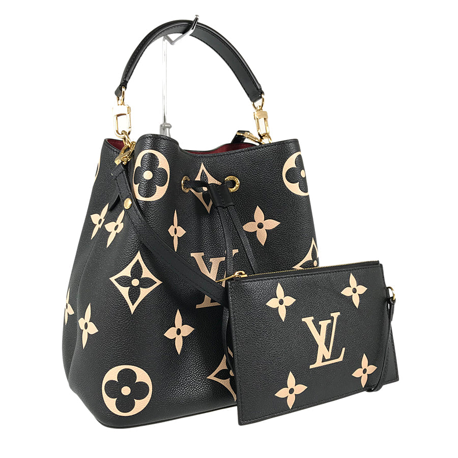 LOUIS VUITTON Monogram Empreinte Bicolor Neo Noe MM M45497 Hand bag