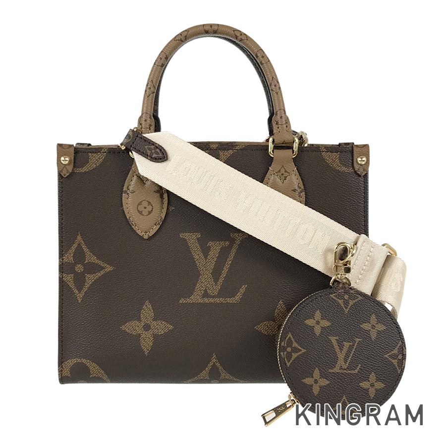 LOUIS VUITTON Monogram Giant Monogram reverse On The Go PM M46373 Hand bag