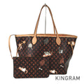LOUIS VUITTON Catgram Neverfull MM M44441 Tote bag