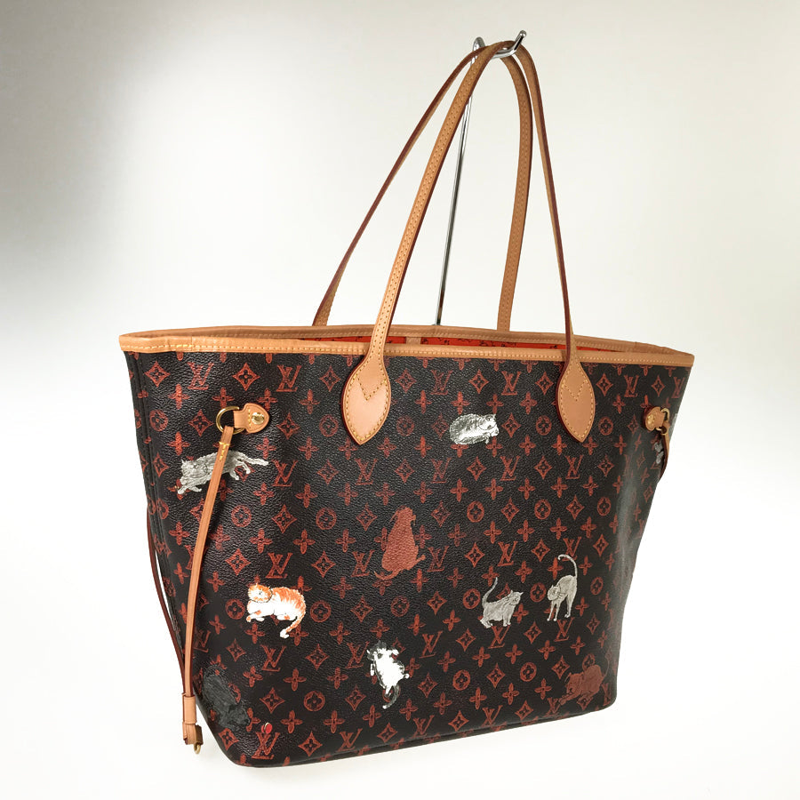 LOUIS VUITTON Catgram Neverfull MM M44441 Tote bag