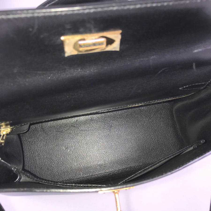 HERMES Kelly 28 Hand bag
