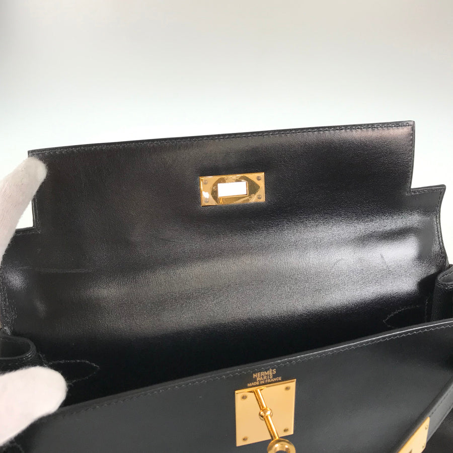 HERMES Kelly 28 Hand bag
