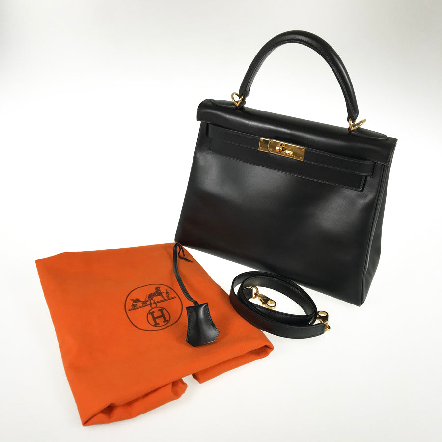 HERMES Kelly 28 Hand bag