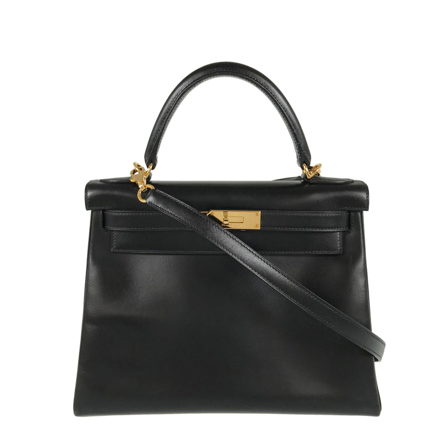 HERMES Kelly 28 Hand bag