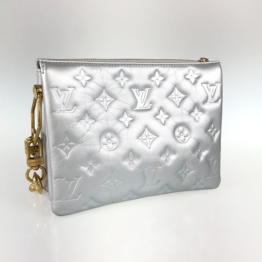 LOUIS VUITTON Monogram Embossed Coussin BB M20567 Shoulder bag