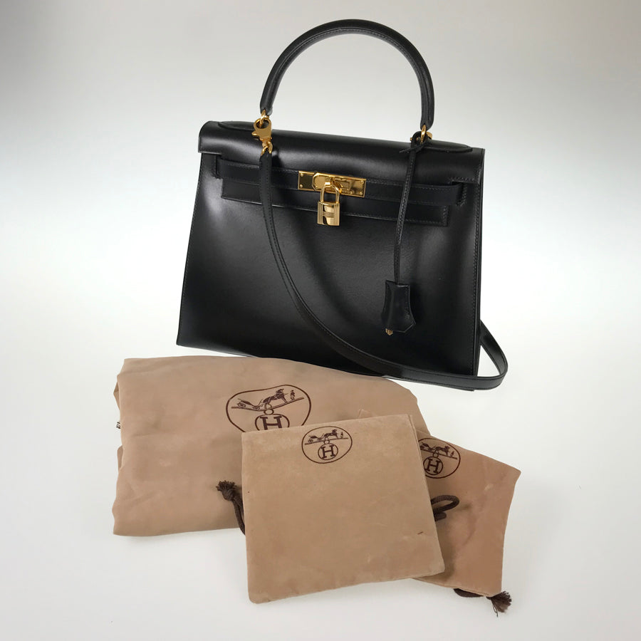 HERMES Kelly 28 Hand bag