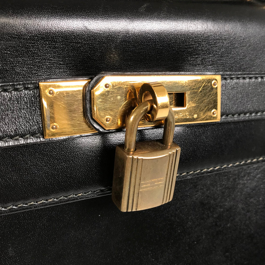 HERMES Kelly 28 Hand bag