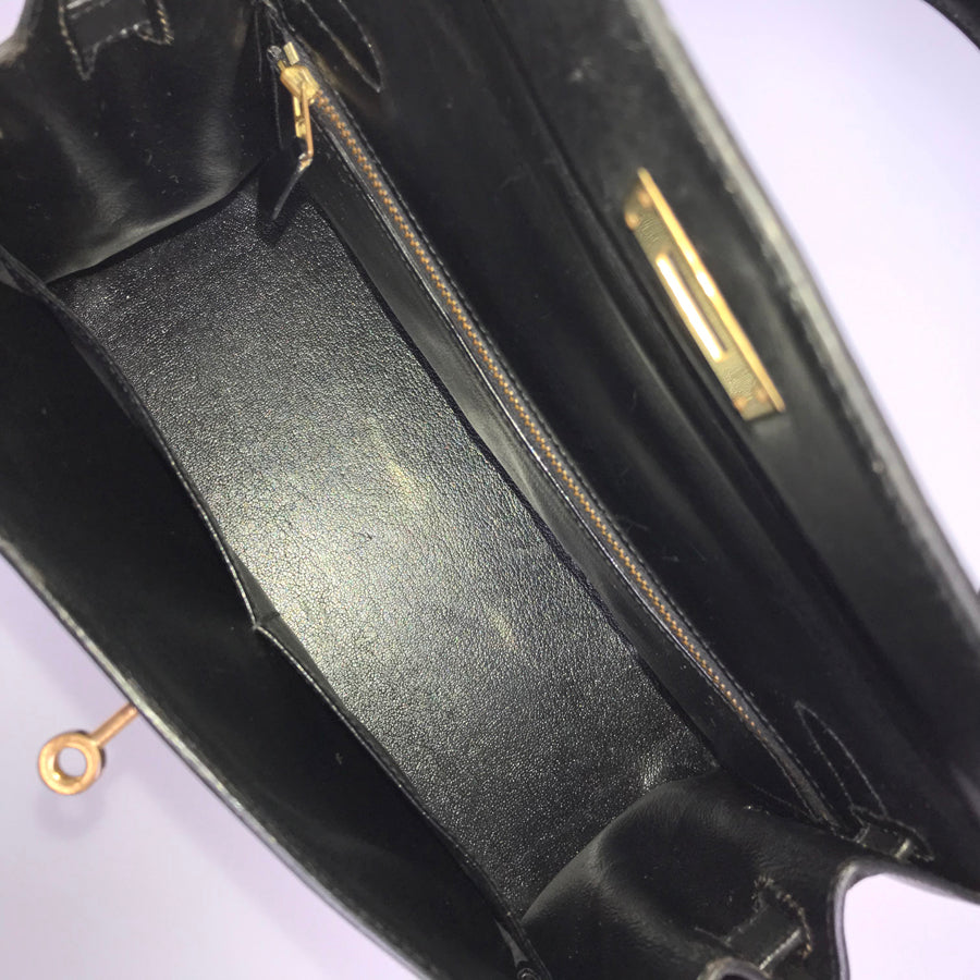 HERMES Kelly 28 Hand bag